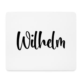 Name - William - Mouse Pad (horizontal) - white - Front