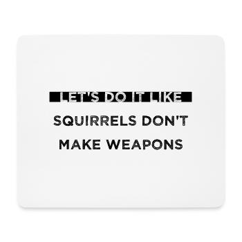 sayings peace symbol funky hippie bday - Mouse Pad (horizontal) - white - Front