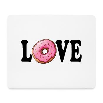 Donut Love - Mouse Pad (horizontal) - white - Front