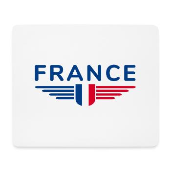 J’aime la France élégance style design Tenues - Tapis de souris (format paysage) - blanc - Devant