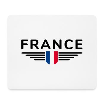 J’aime la France élégance style design Tenues - Tapis de souris (format paysage) - blanc - Devant