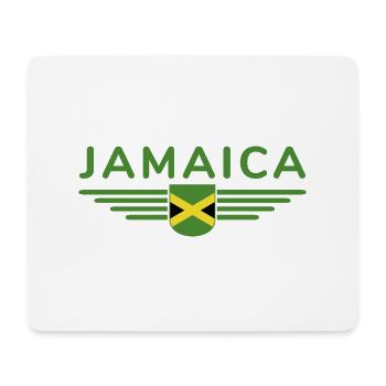 Ich liebe Jamaika, Outfit T-Shirt Design Geschenk - Mousepad (Querformat) - Weiß - Vorne
