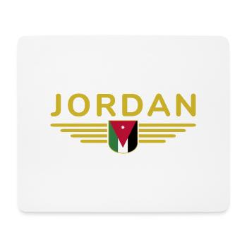 Jordan Amman Fan Outfit T-Shirt Design Gift - Tapis de souris (format paysage) - blanc - Devant