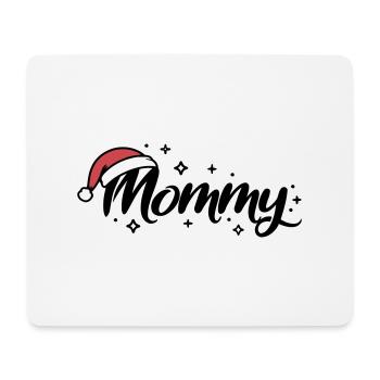 Weihnachtsmütze Mommy Mama - Mousepad (Querformat) - Weiß - Vorne