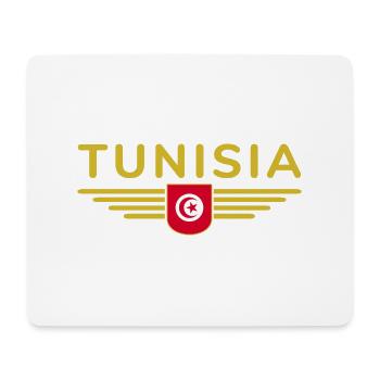 Tunisia Design – Pour les amateurs de culture - Tapis de souris (format paysage) - blanc - Devant