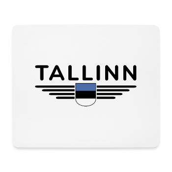 Tallinn T-Shirt – Pour les fans de la capitale - Tapis de souris (format paysage) - blanc - Devant