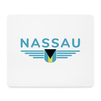 Nassau Bahamas: Tropical T-Shirt - Tapis de souris (format paysage) - blanc - Devant