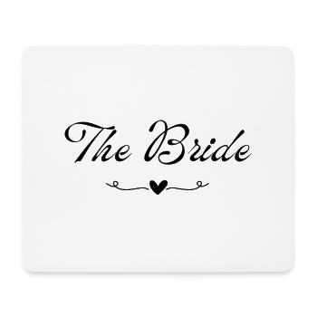 The bride heart - Mouse Pad (horizontal) - white - Front