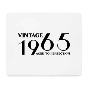 Vintage 1965 aged to perfection - Tapis de souris (format paysage) - blanc - Devant