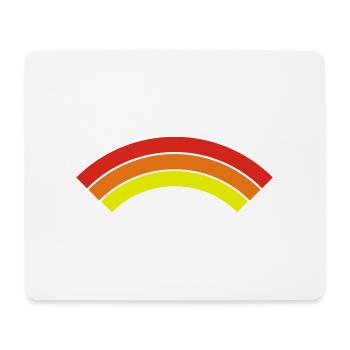Rainbow - Mouse Pad (horizontal) - white - Front