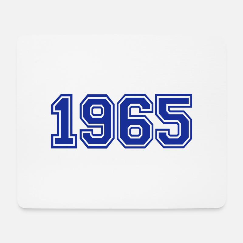 1965 - Mousepad (Querformat) - Weiß