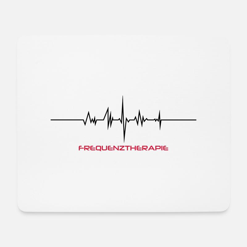 Männer T-Shirt - Mousepad (Querformat) - Weiß