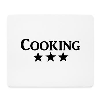 cooking - Mousepad (Querformat) - Weiß - Vorne