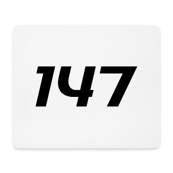 SNOOKER - 147 the maximum break - Mousepad (Querformat) - Weiß - Vorne