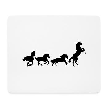 entertainment horse horses horse5 - Mouse Pad (horizontal) - white - Front