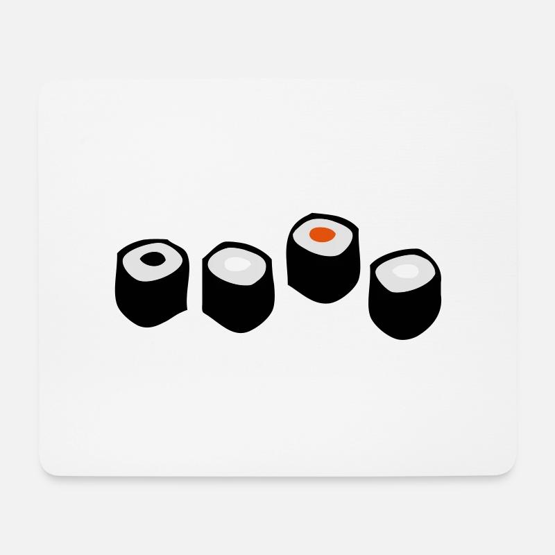 Sushi Rolls - Mouse Pad (horizontal) - white