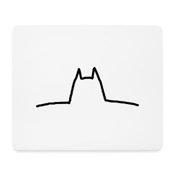 2 - Mousepad (Querformat) - Weiß - Vorne