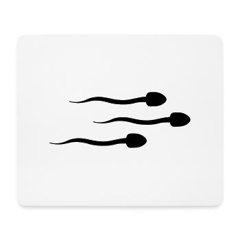 sperm__f1 - Tapis de souris (format paysage) - blanc - Devant