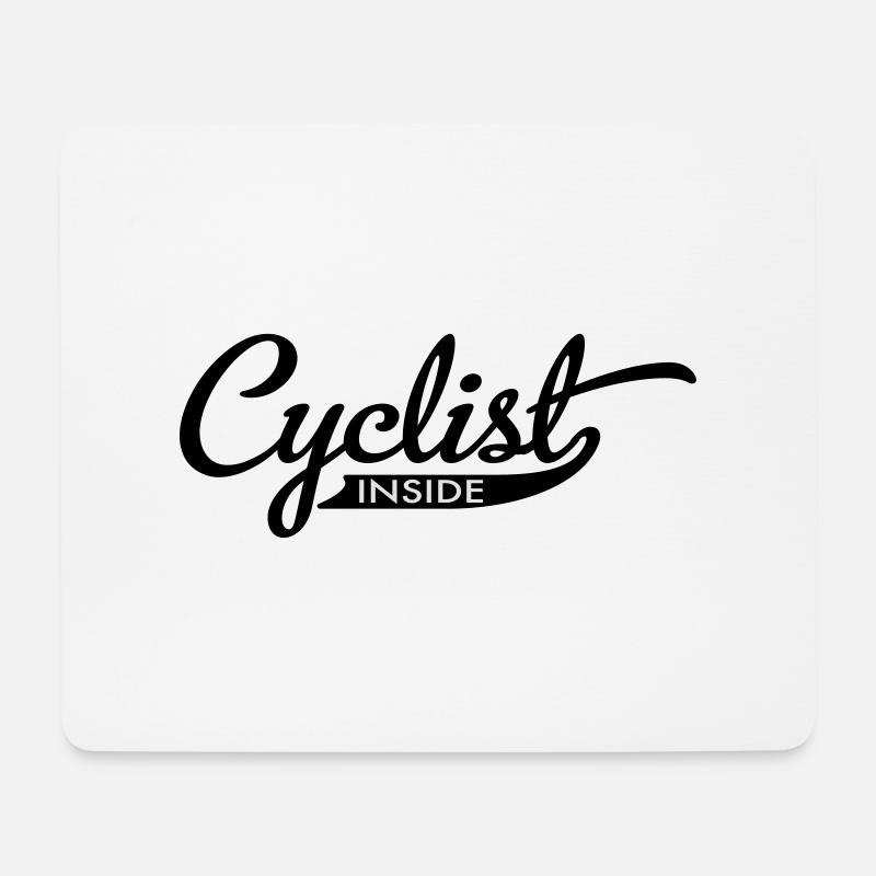 Radsport - Mousepad (Querformat) - Weiß