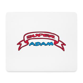 SUPER ADAM - Mouse Pad (horizontal) - white - Front