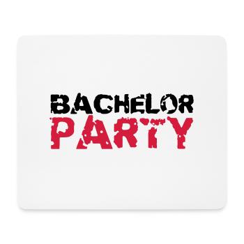 Bachelor Party Stempel Design - Tapis de souris (format paysage) - blanc - Devant