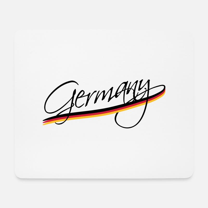 Germany - Mousepad (Querformat) - Weiß
