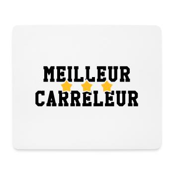Fliesenleger / Bau / Fliesen / Maurer - Mousepad (Querformat) - Weiß - Vorne