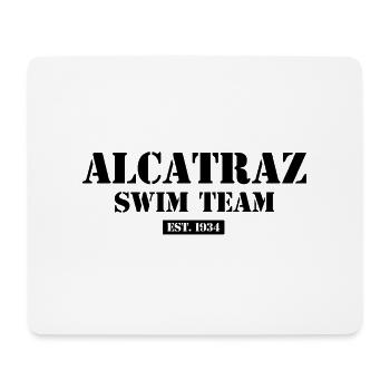 Alcatraz Swim Team EST 1934 California Prison Jail - Mouse Pad (horizontal) - white - Front