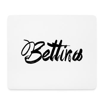 Bettina - Mousepad (Querformat) - Weiß - Vorne