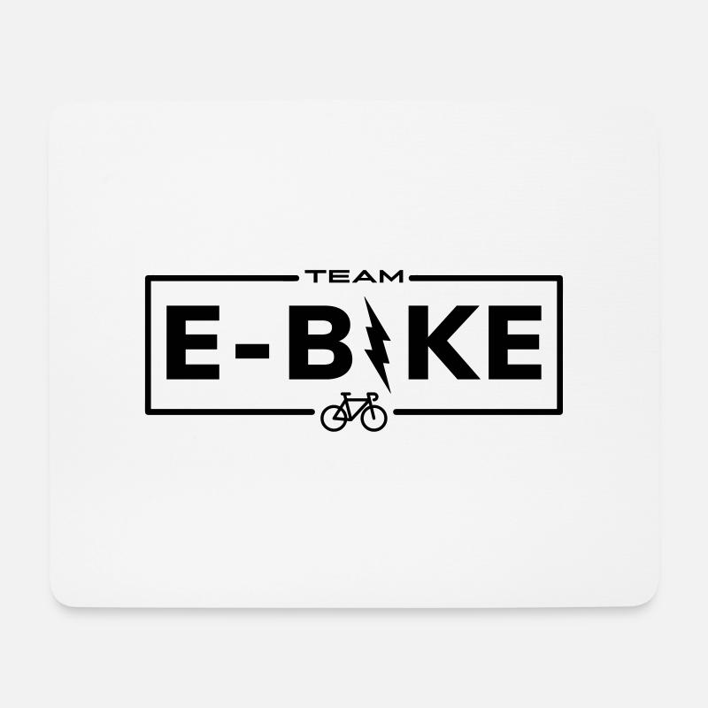 TEAM E-BIKE - Mouse Pad (horizontal) - white