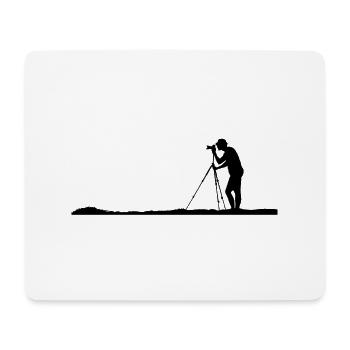 photographer - Mouse Pad (horizontal) - white - Front