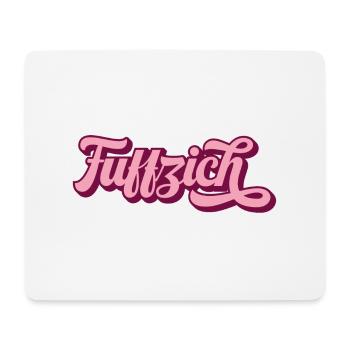 Fuffzich 50. Geburtstag Birthday Fünfzig Geschenk - Mousepad (Querformat) - Weiß - Vorne