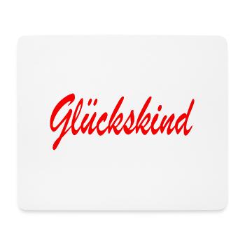 Glückskinder Warum manchen alles gelingt - Mousepad (Querformat) - Weiß - Vorne