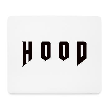 Hood - Mouse Pad (horizontal) - white - Front