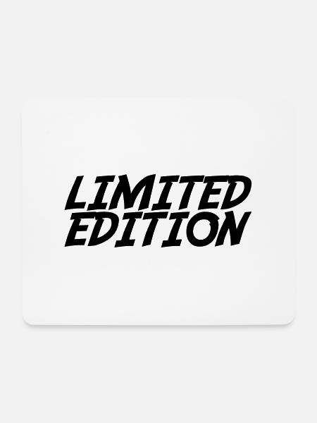 Limited Edition - Mousepad (Querformat) - Weiß