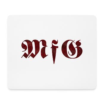 Mit freundlichen Grüßen - Mousepad (Querformat) - Weiß - Vorne