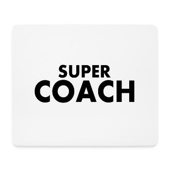 coach - Tapis de souris (format paysage) - blanc - Devant