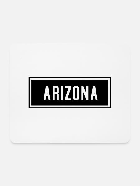 Arizona - Mousepad (Querformat) - Weiß