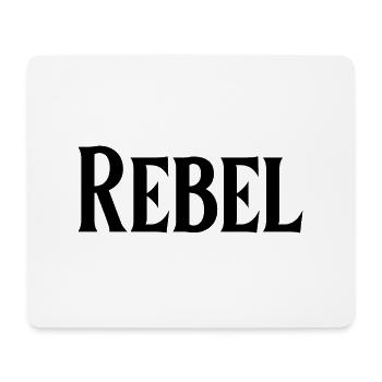 KOLLEKTION REBEL SIGLE - Mousepad (Querformat) - Weiß - Vorne