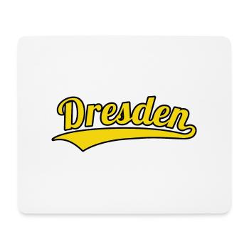 Dresden Deutschland Heimatstadt - Mousepad (Querformat) - Weiß - Vorne