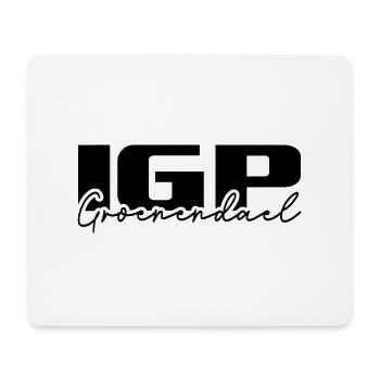 IGP GROENENDAEL Chien Sport Chiens Chien Wilsigns - Tapis de souris (format paysage) - blanc - Devant