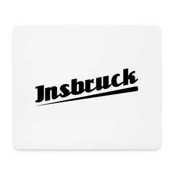 Insbruck - Textdesign mit Stadtnamen - Mousepad (Querformat) - Weiß - Vorne