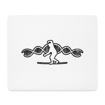 Slackline Tricklining Cadeau Slackliner - Tapis de souris (format paysage) - blanc - Devant