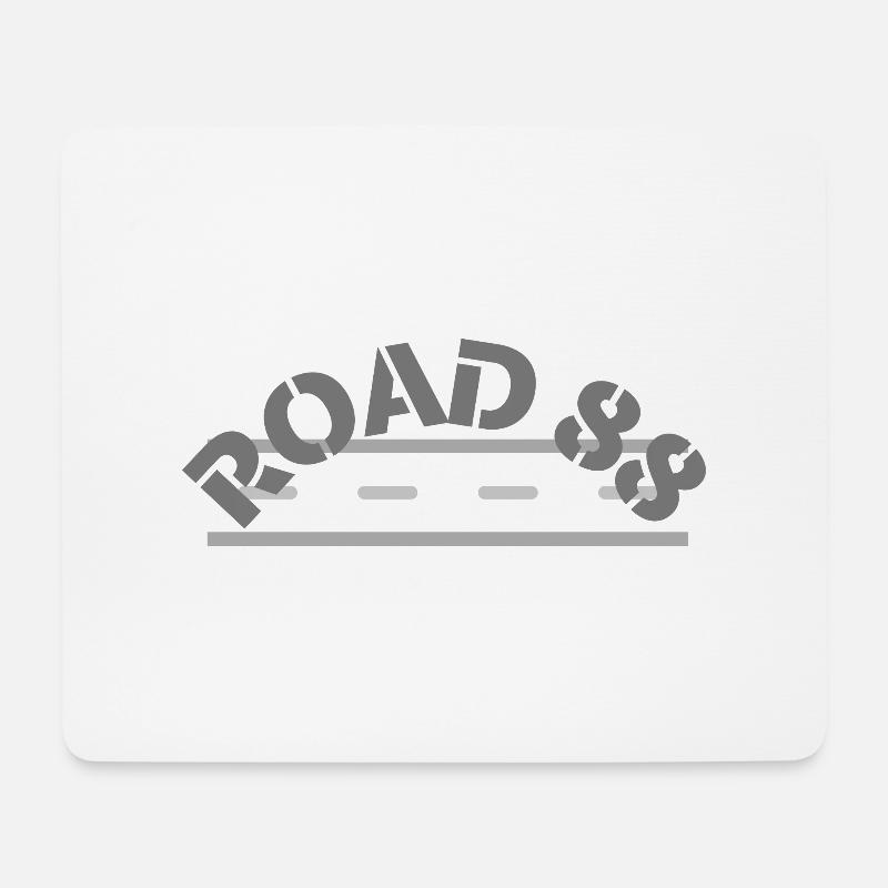 Straße 88 - Mousepad (Querformat) - Weiß