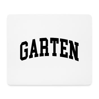 Garten - Mousepad (Querformat) - Weiß - Vorne