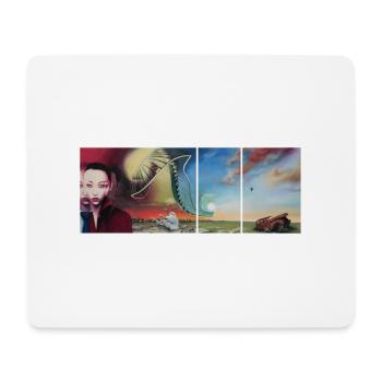 Surreal Painting / DECOE - Mouse Pad (horizontal) - white - Front