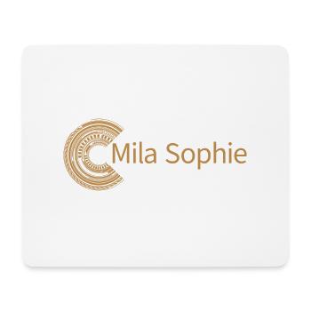 Für Mila Sophie - Mousepad (Querformat) - Weiß - Vorne