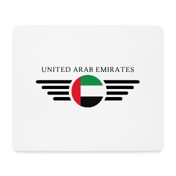 Vereinigte Arabische Emirate Stil Design T-Shirt - Mousepad (Querformat) - Weiß - Vorne