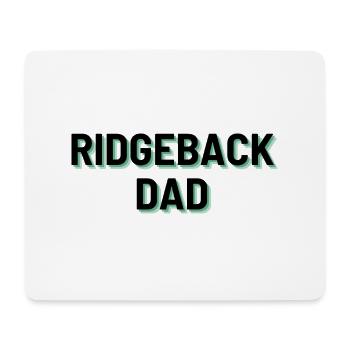 Ridgeback Dad - Mousepad (Querformat) - Weiß - Vorne