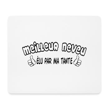 MEILLEUR neveu - Tapis de souris (format paysage) - blanc - Devant